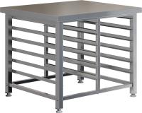 Подставка RESTOINOX ППКР-2-90/90/90 под пароконвектомат универсальная
