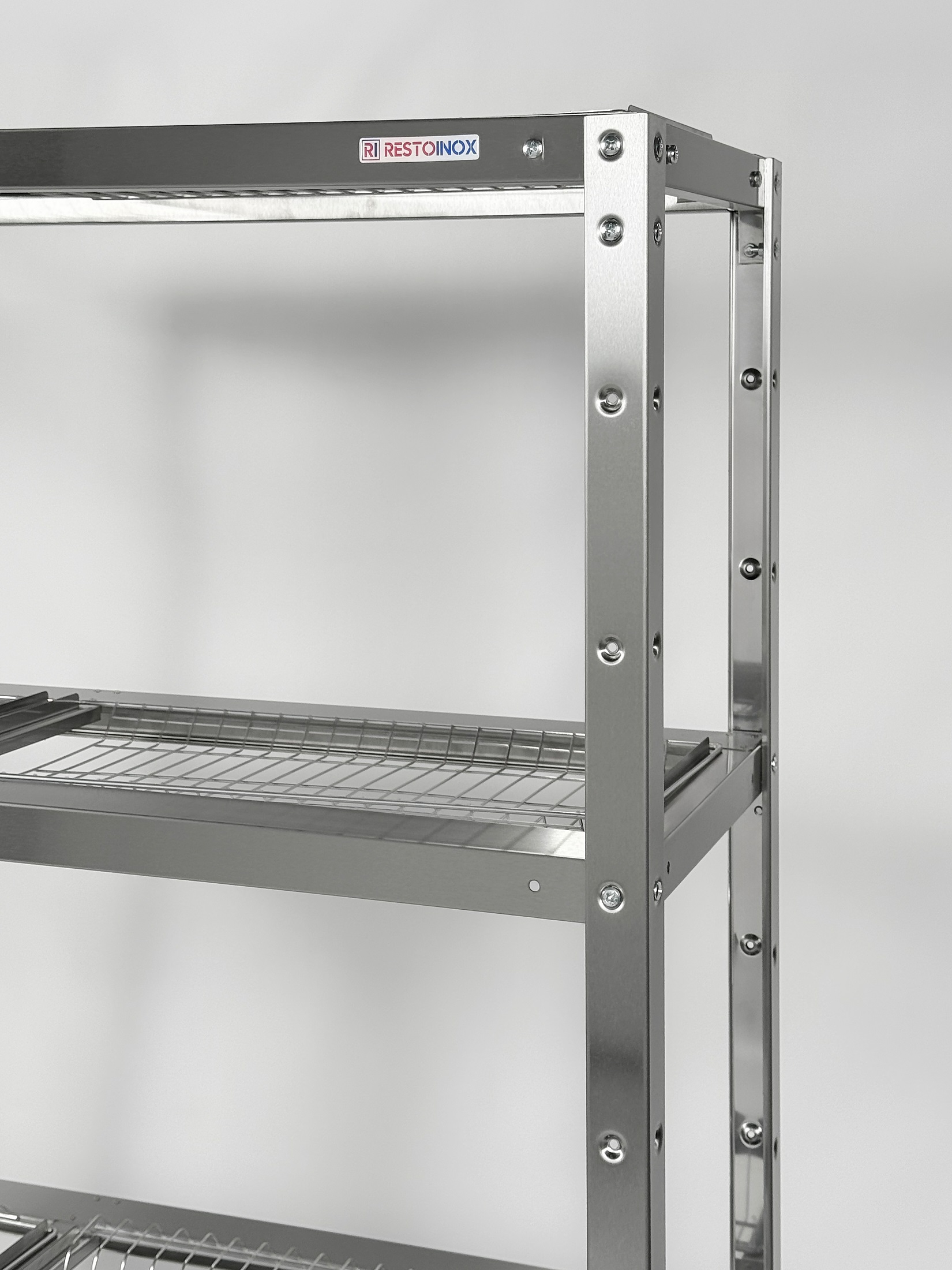 Стеллаж для сушки тарелок и стаканов RESTOINOX СТПТС-8/4-ЭН