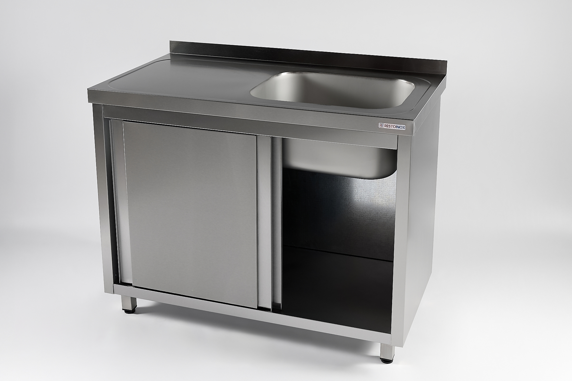 Стол производственный купе RESTOINOX СПЗК1М-14/7-БП с моечной ванной