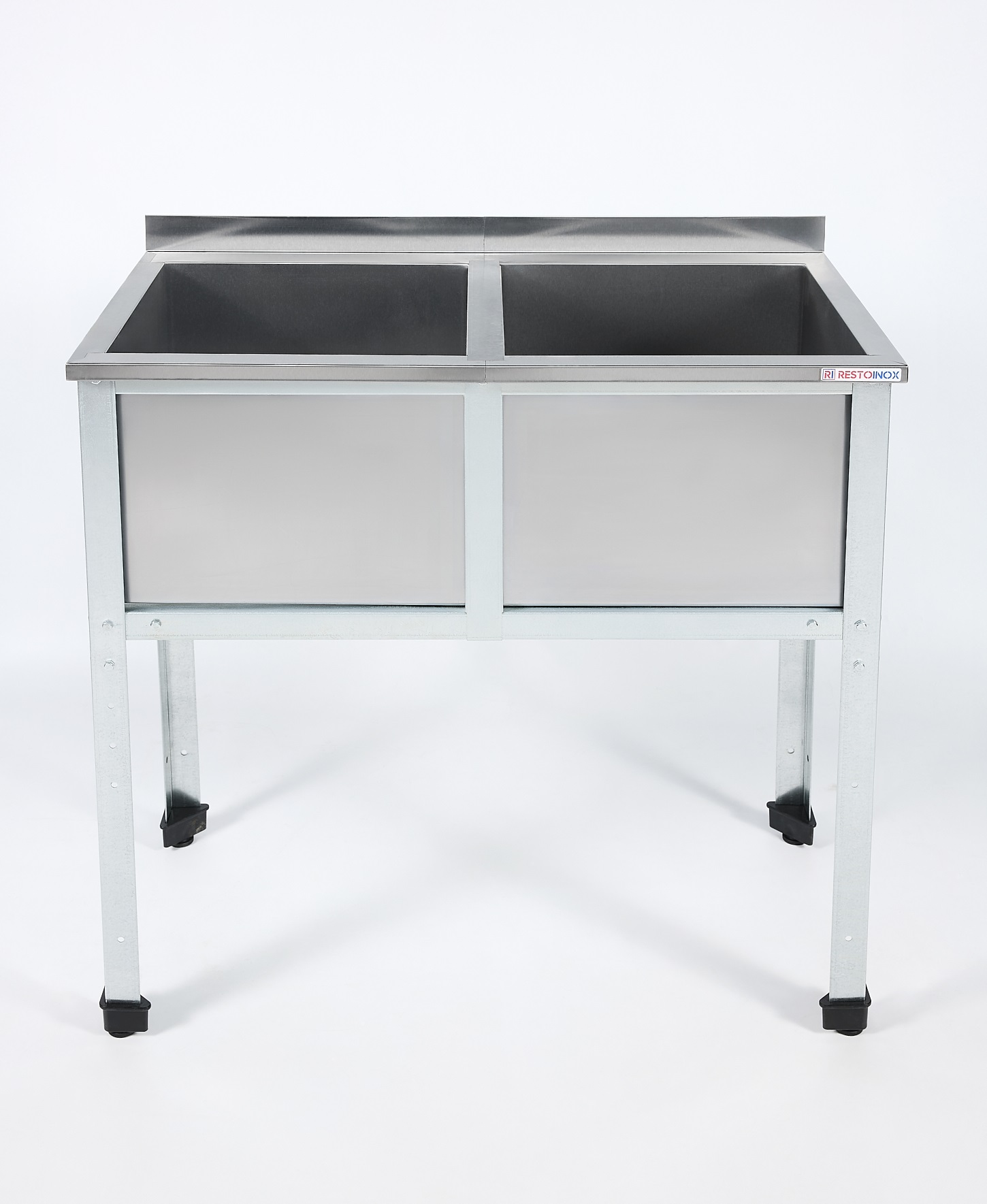 Ванна моечная двухсекционная RESTOINOX ВМС-2/12/7-Б-ЭК