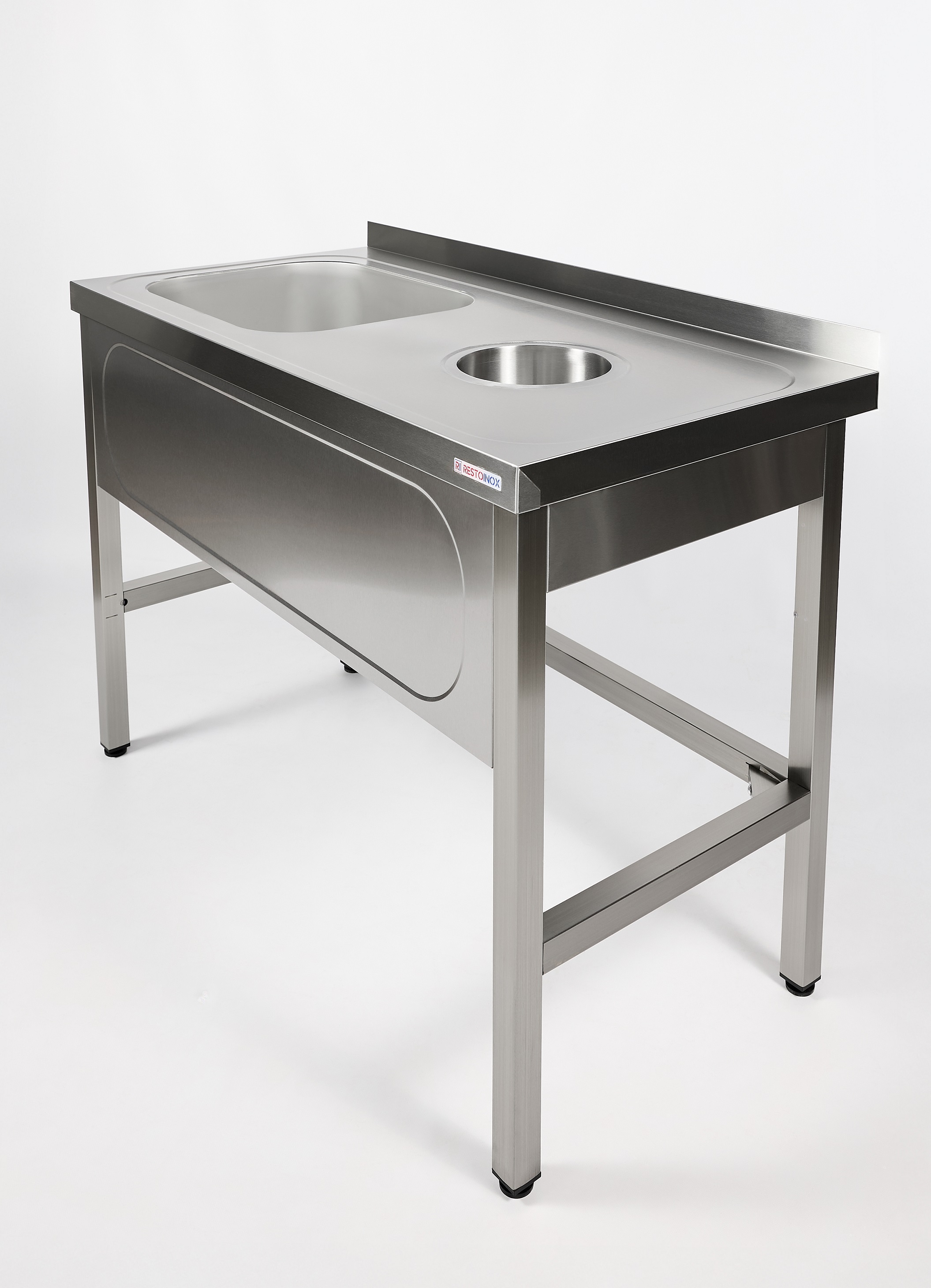 Стол для сбора пищевых отходов с ванной RESTOINOX СПОВЦ/1-14/6-БО-Л