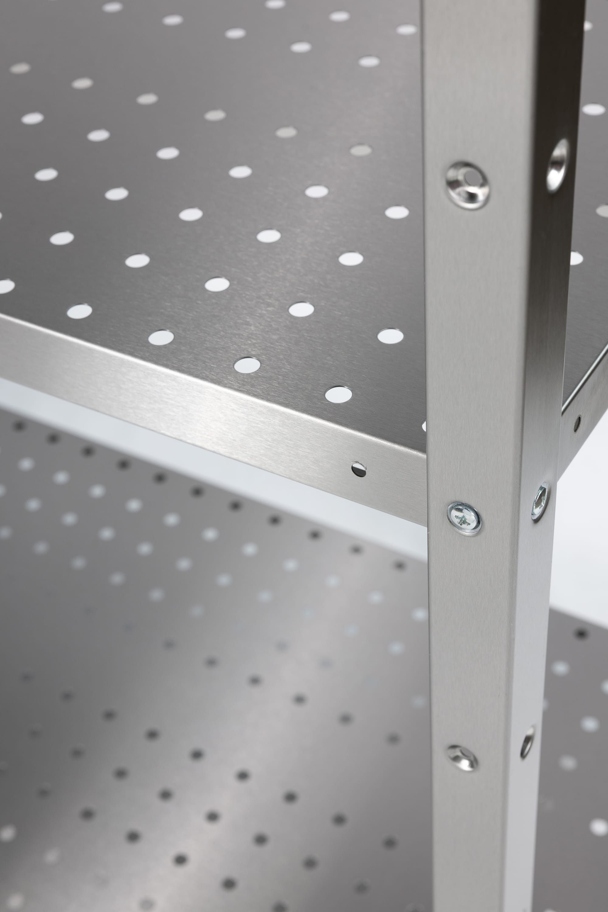 Стеллаж производственный перфорированный RESTOINOX СТПП-14/7-ЭН