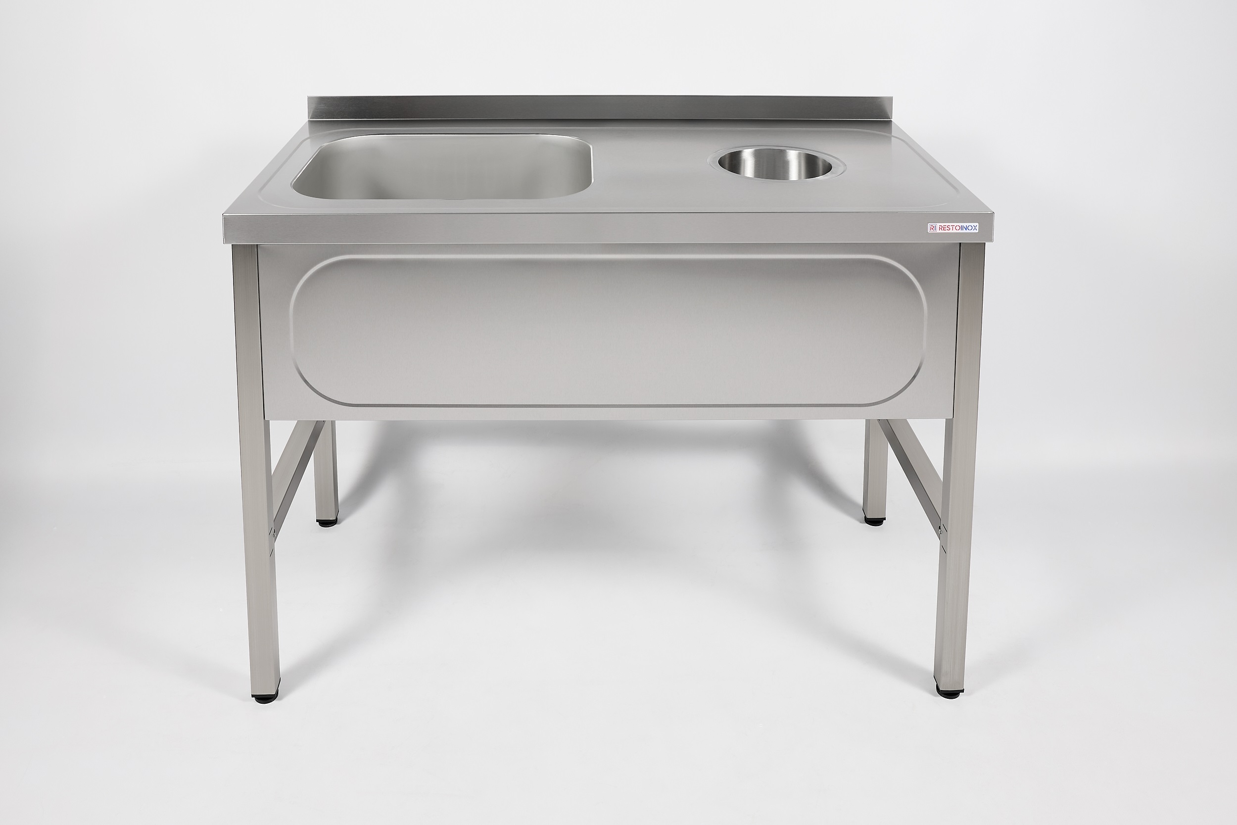 Стол для сбора пищевых отходов с ванной RESTOINOX СПОВЦ/1-14/6-БО-Л