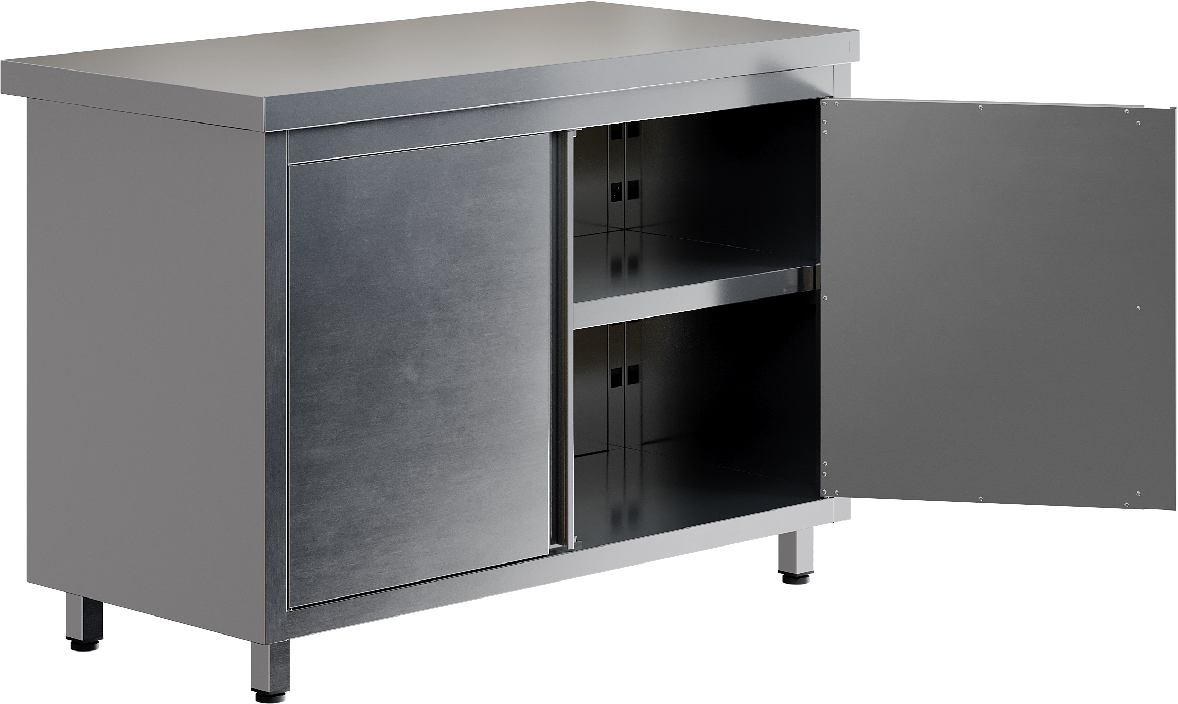 Стол производственный с распашными дверьми RESTOINOX СПЗР-11/7
