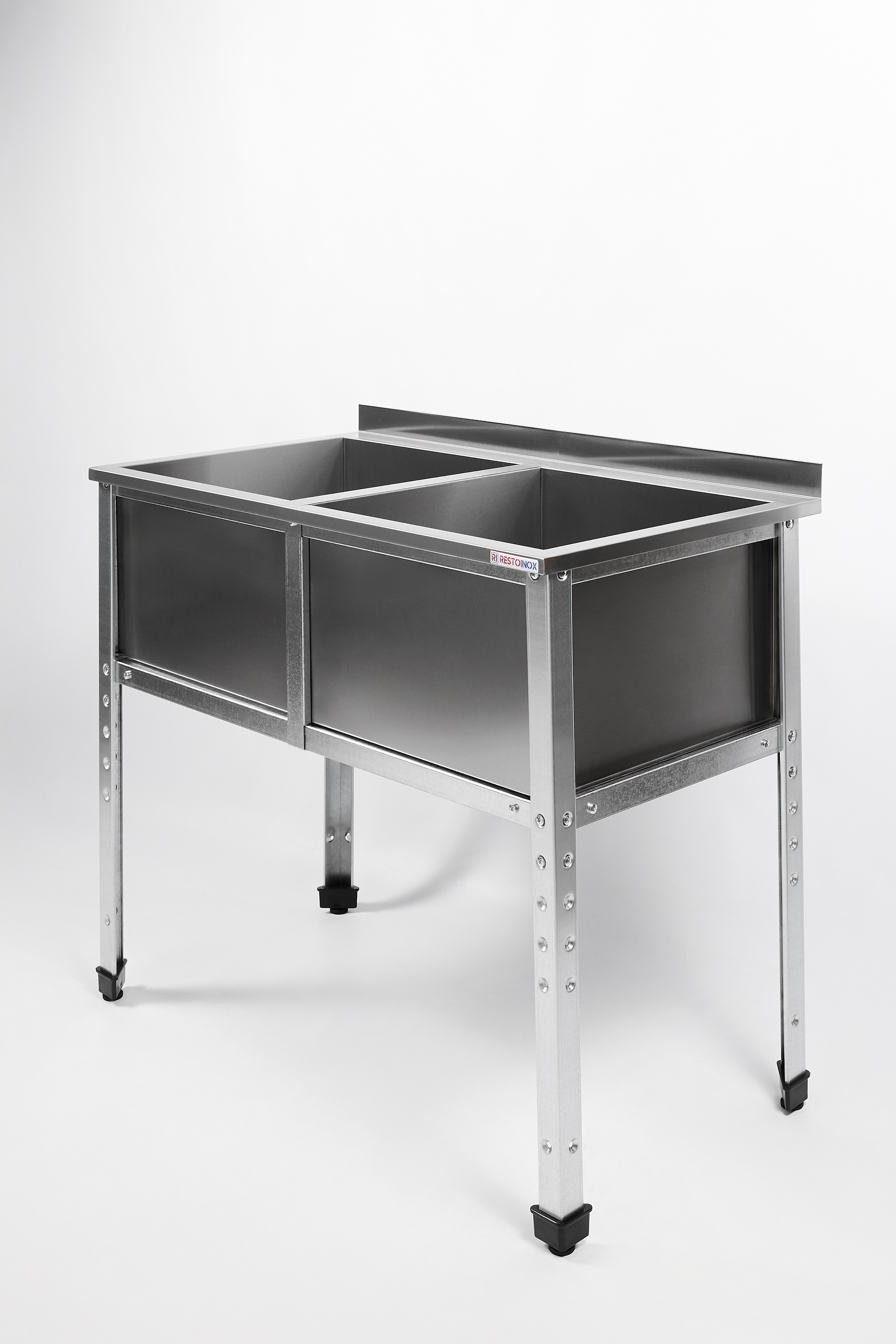 Ванна моечная двухсекционная RESTOINOX ВМС-2/7-Б-ЭЦ