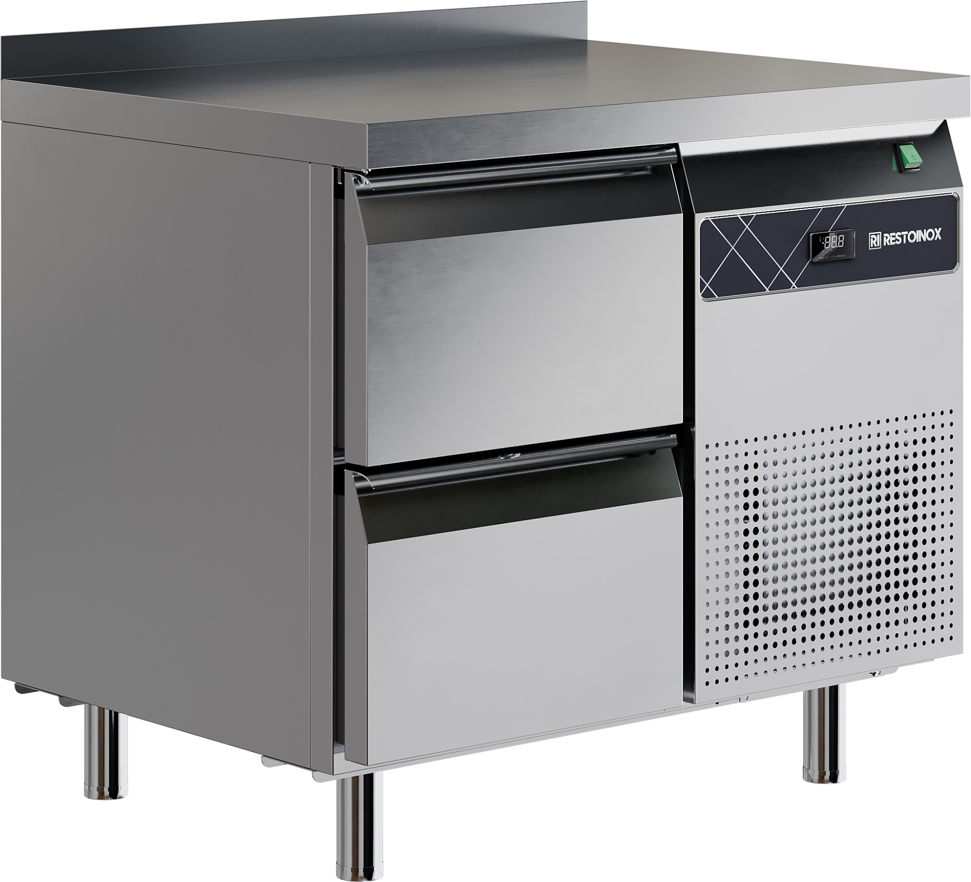 Стол морозильный RESTOINOX SHN-2GN-B (2 ящ.)