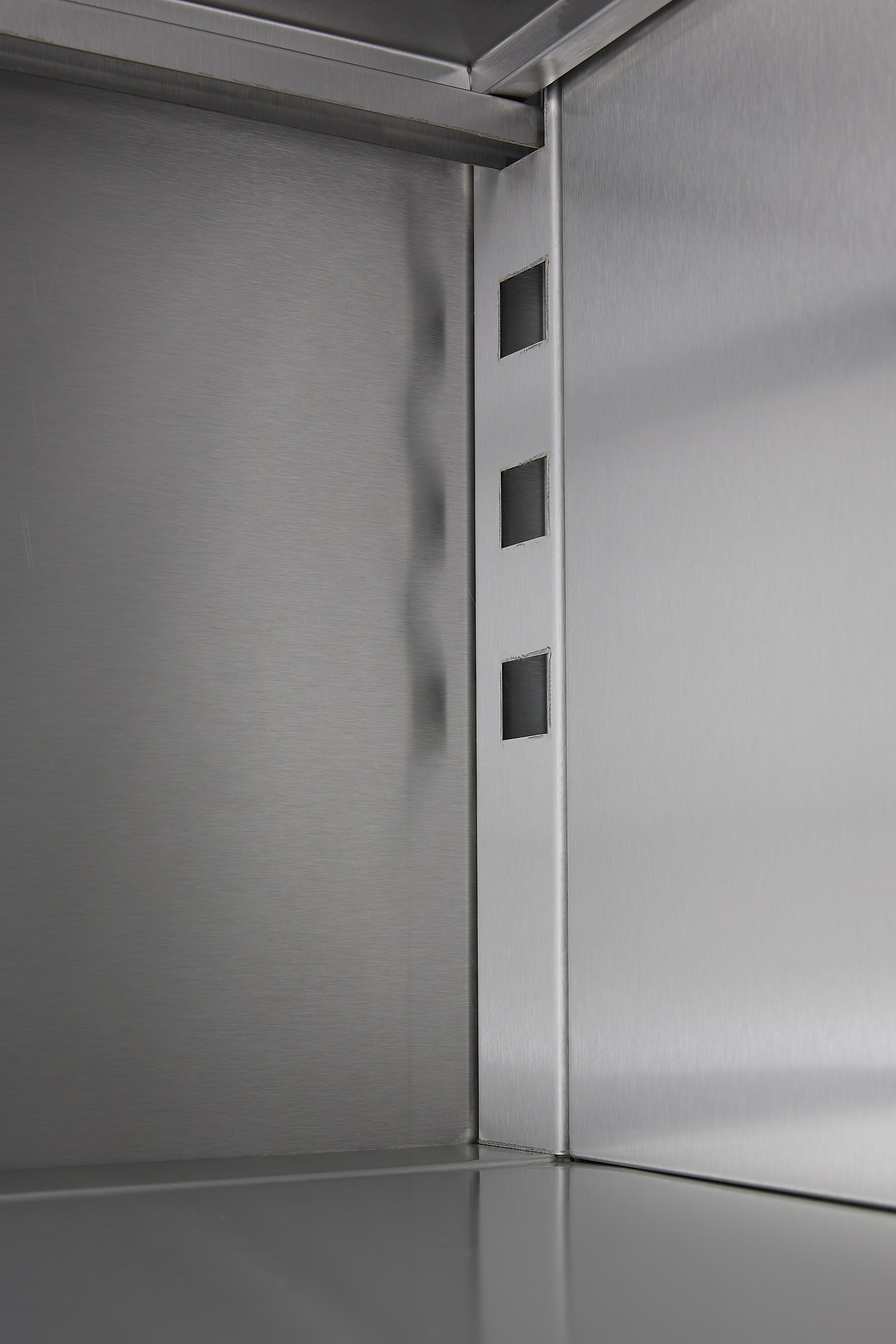 Полка нержавеющая настенная открытая RESTOINOX ПНО-6/3