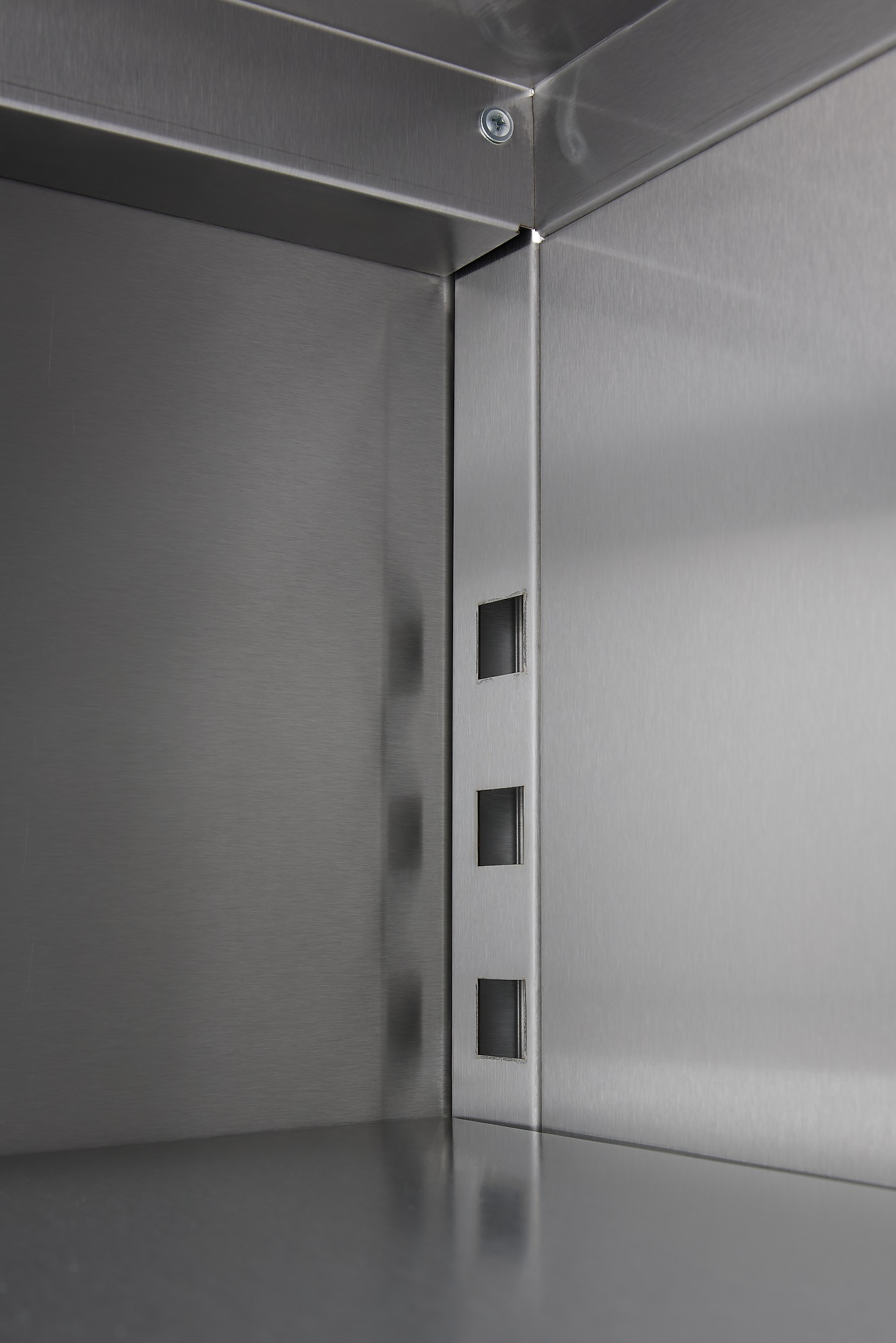 Полка нержавеющая настенная открытая RESTOINOX ПНО-10/3