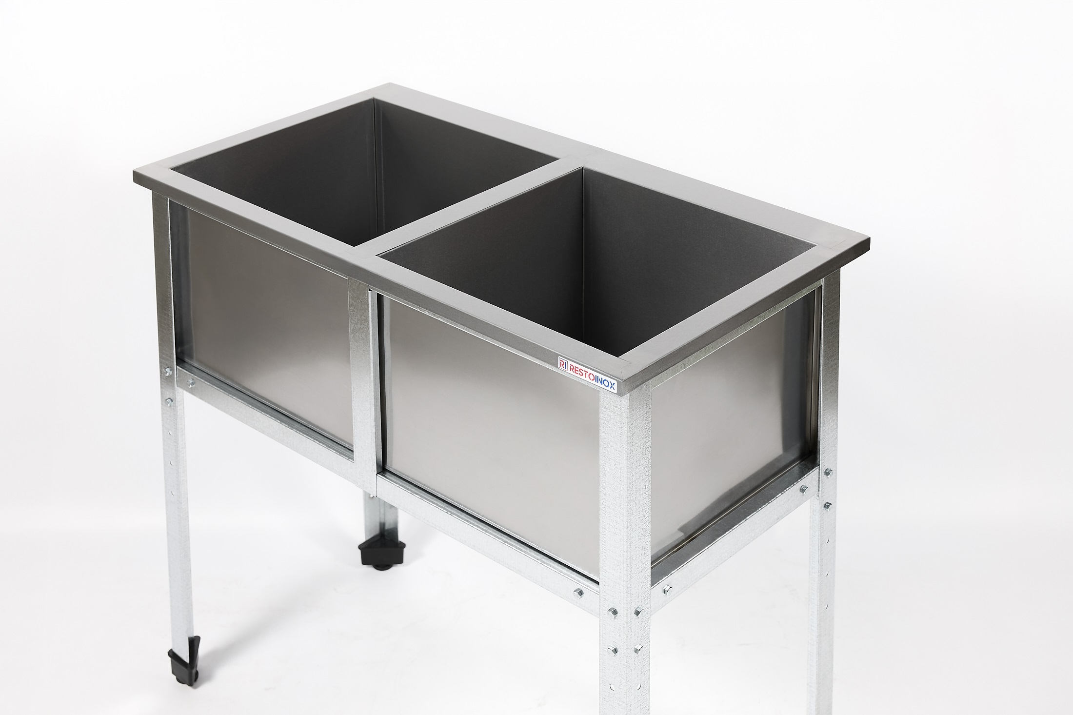 Ванна моечная двухсекционная RESTOINOX ВМС-2/6-ЭК