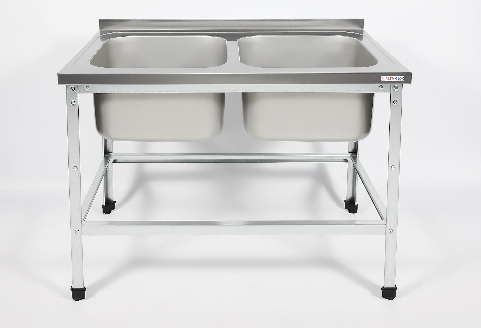 Ванна моечная цельнотянутая RESTOINOX ВМЦ-2/13/6-БО-ЭЦ