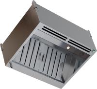 Зонт приточно-вытяжной пристенный с подсветкой RESTOINOX ЗПВПКП-09/14