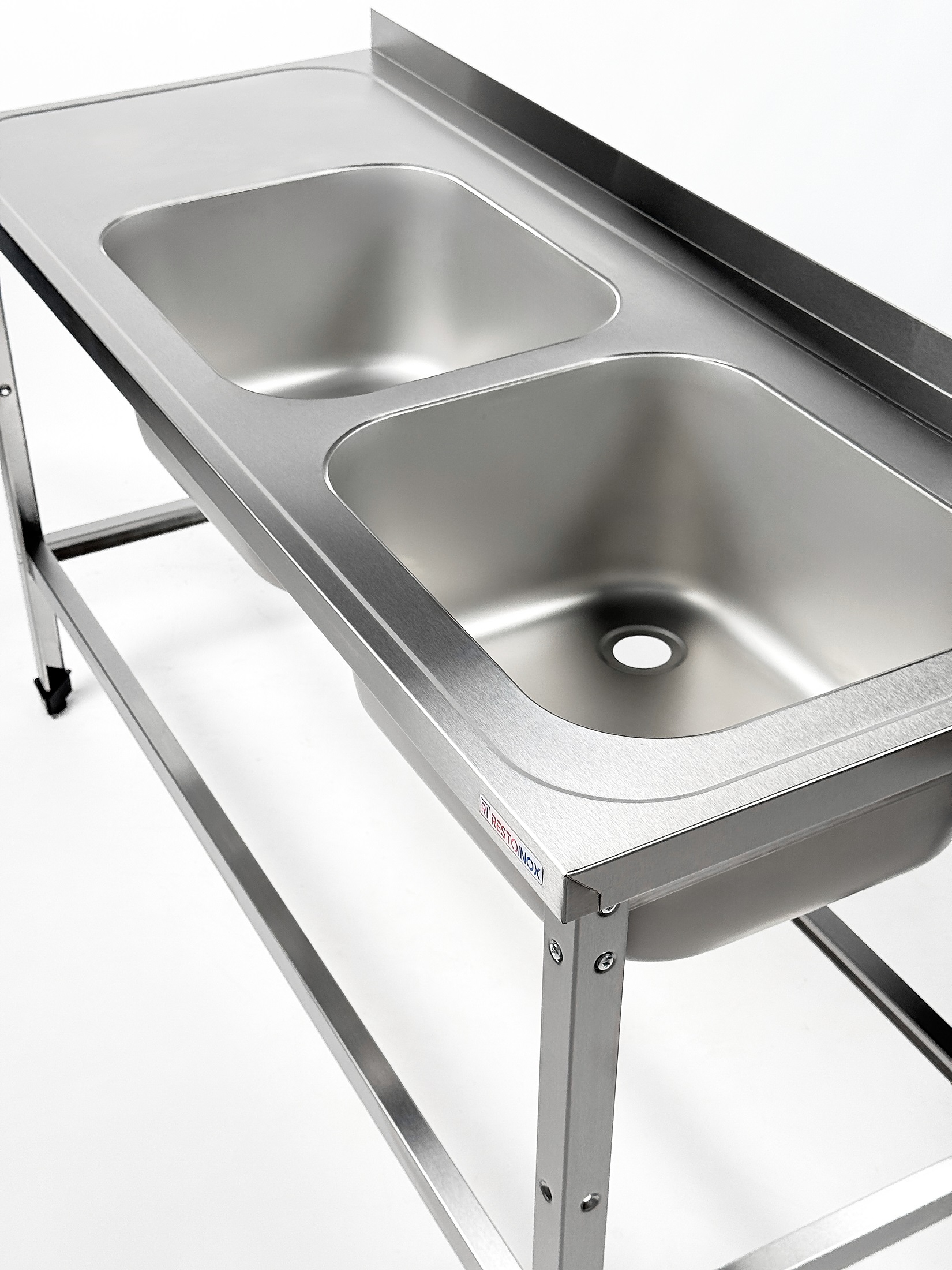 Ванна моечная цельнотянутая RESTOINOX ВМЦ-2/15/7-БОП-ЭН