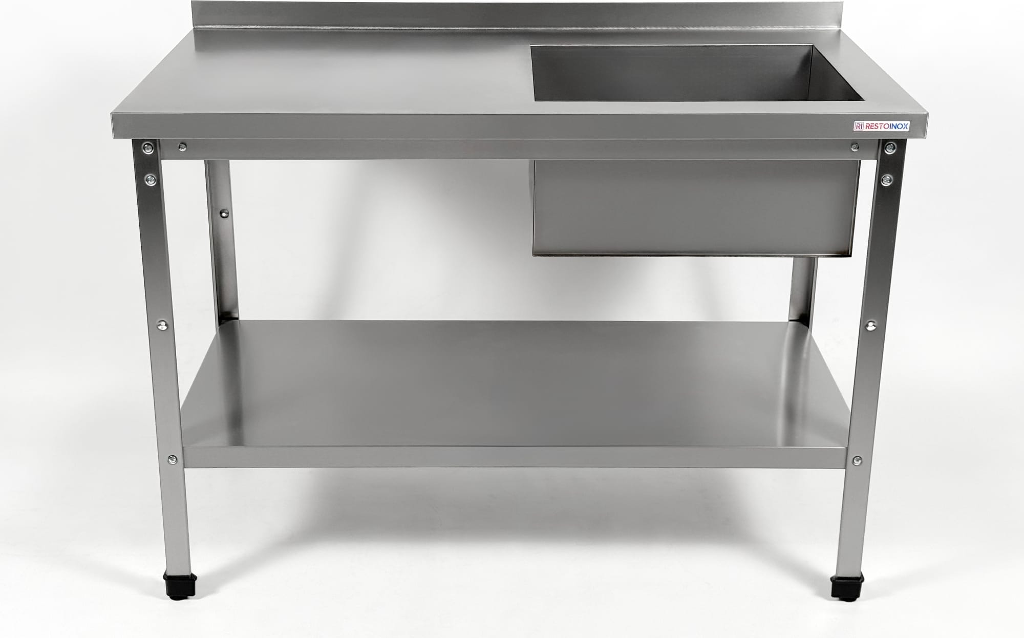 Ванна моечная с рабочей поверхностью RESTOINOX ВМСР/1-13/6-БПП-ЭН