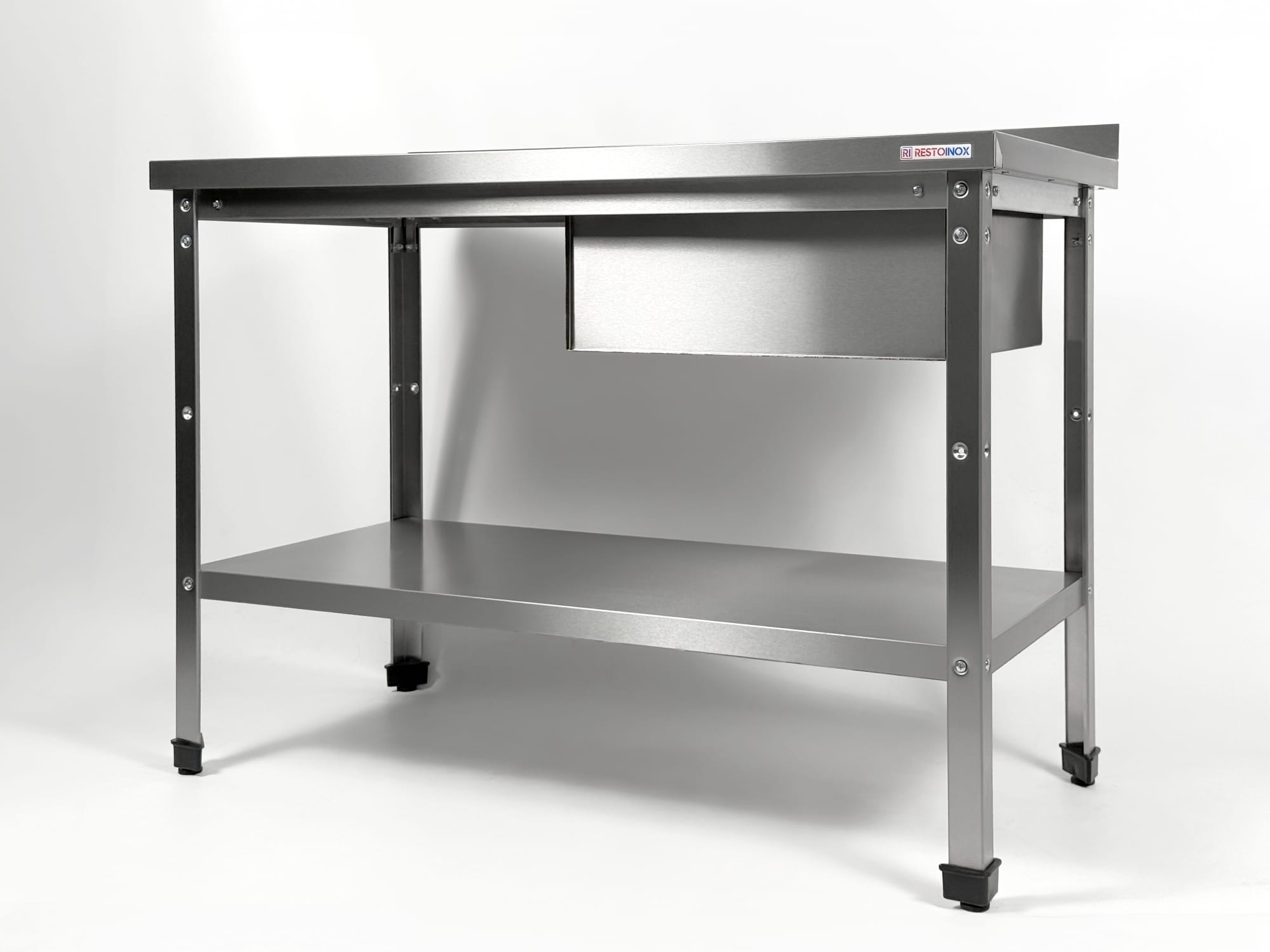 Ванна моечная с рабочей поверхностью RESTOINOX ВМСР/1-12/7-БПП-ЭН