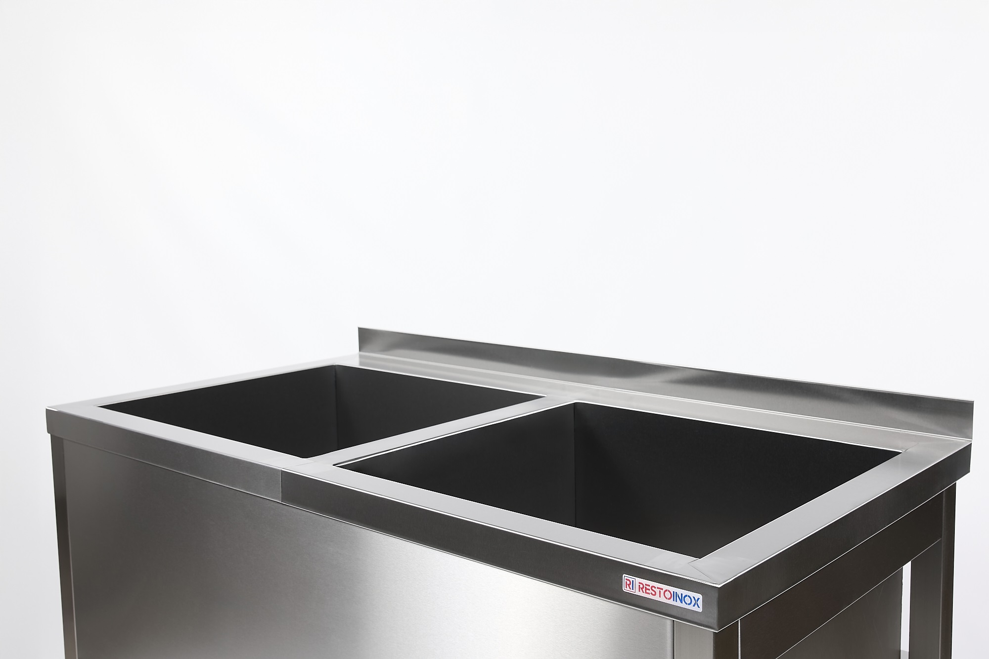 Ванна моечная двухсекционная RESTOINOX ВМС-2/5-Б