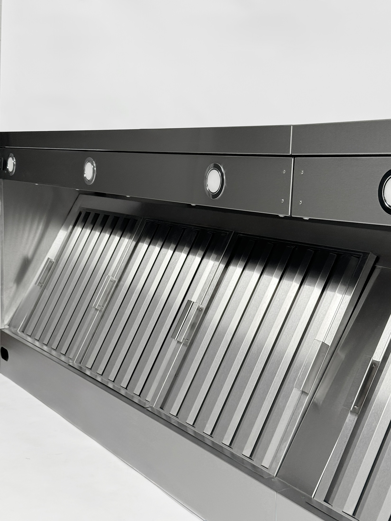 Зонт вытяжной пристенный с подсветкой RESTOINOX ЗВПКП-12/14