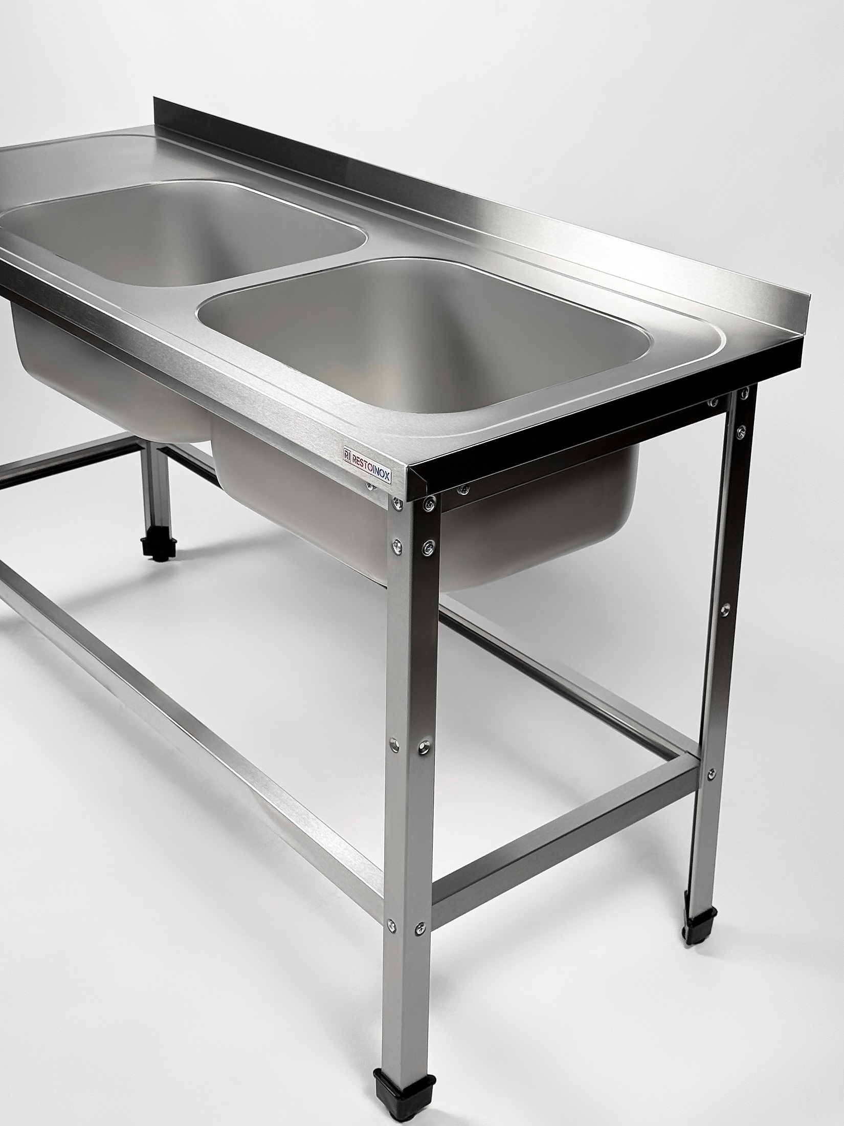 Ванна моечная цельнотянутая RESTOINOX ВМЦ-2/15/7-БОП-ЭН