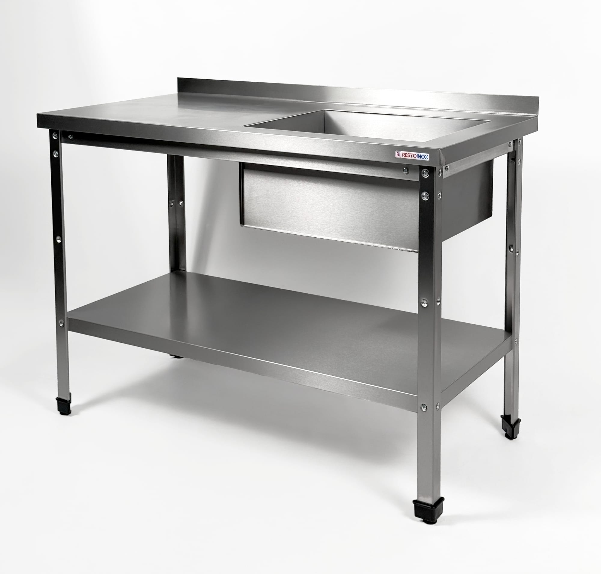 Ванна моечная с рабочей поверхностью RESTOINOX ВМСР/1-15/7-БПП-ЭН