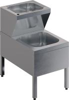 Ванна моечная моповая RESTOINOX ВММР-2/7,7 с рукомойником