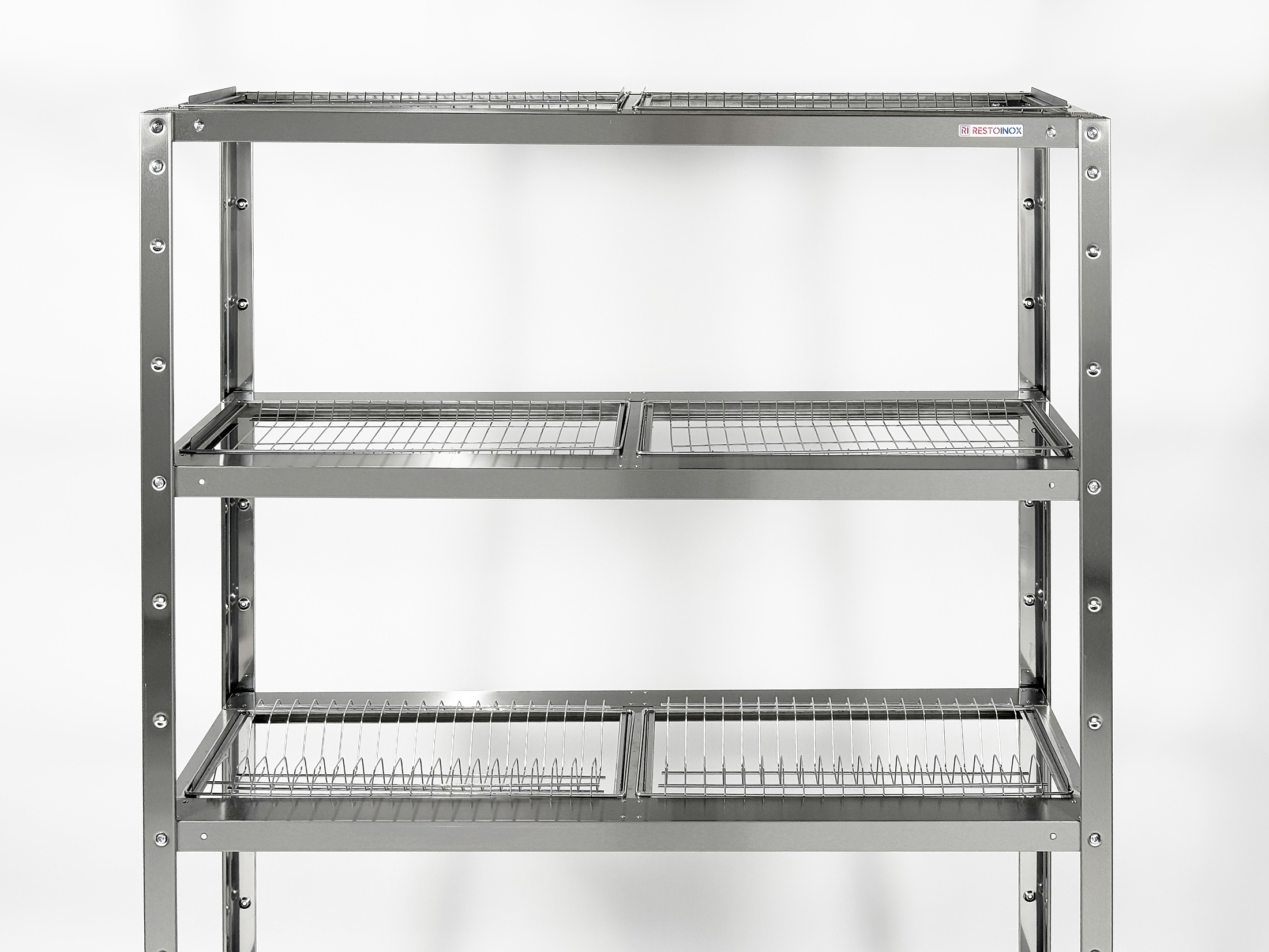 Стеллаж для сушки тарелок и стаканов RESTOINOX СТПТС-6/4-ЭН