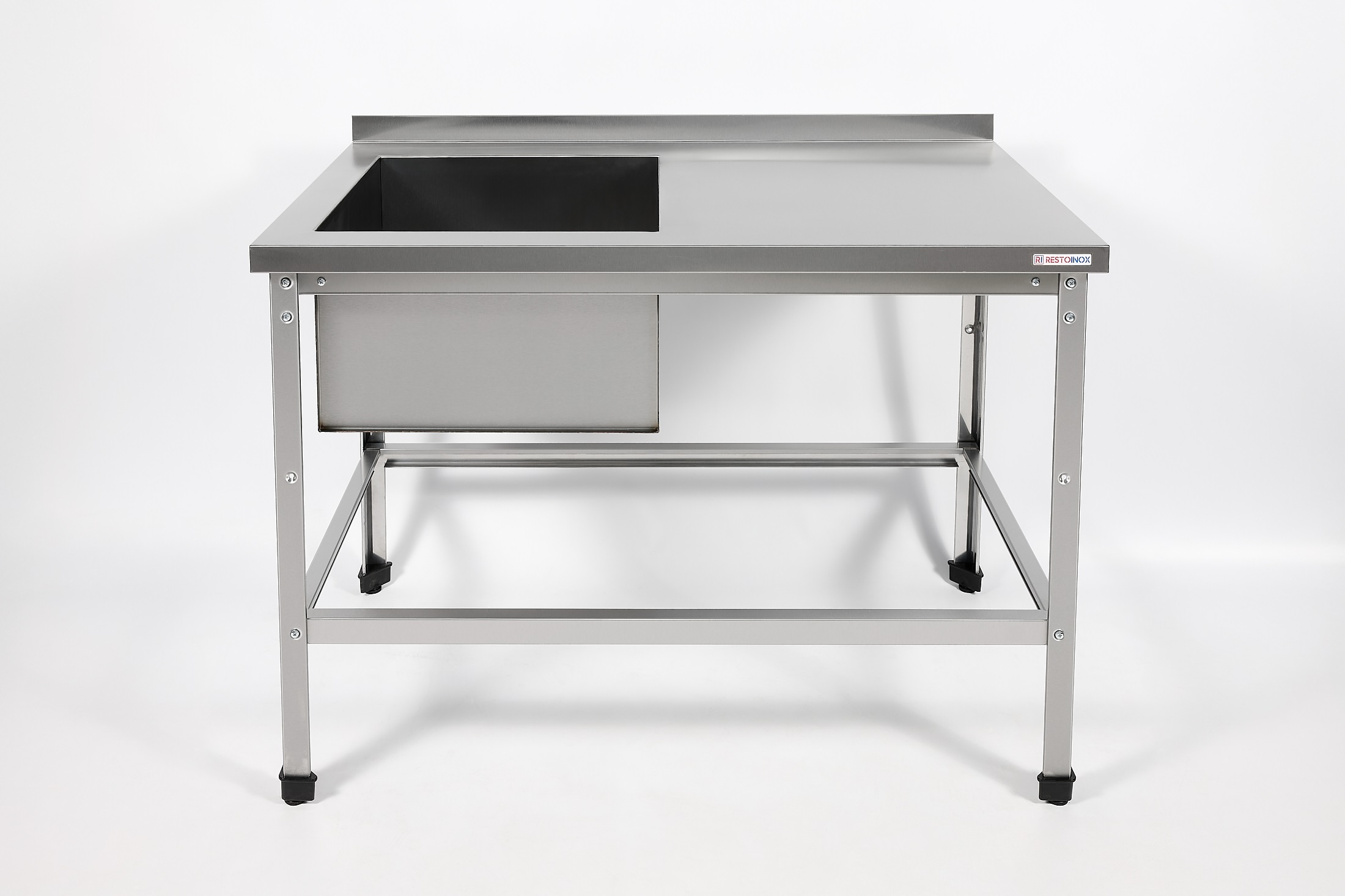 Ванна моечная с рабочей поверхностью RESTOINOX ВМСР/1-13/7-БЛО-ЭН
