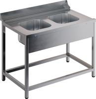 Стол входной для посудомоечной машины RESTOINOX СВПМВЦ/2-12/7,4-БО
