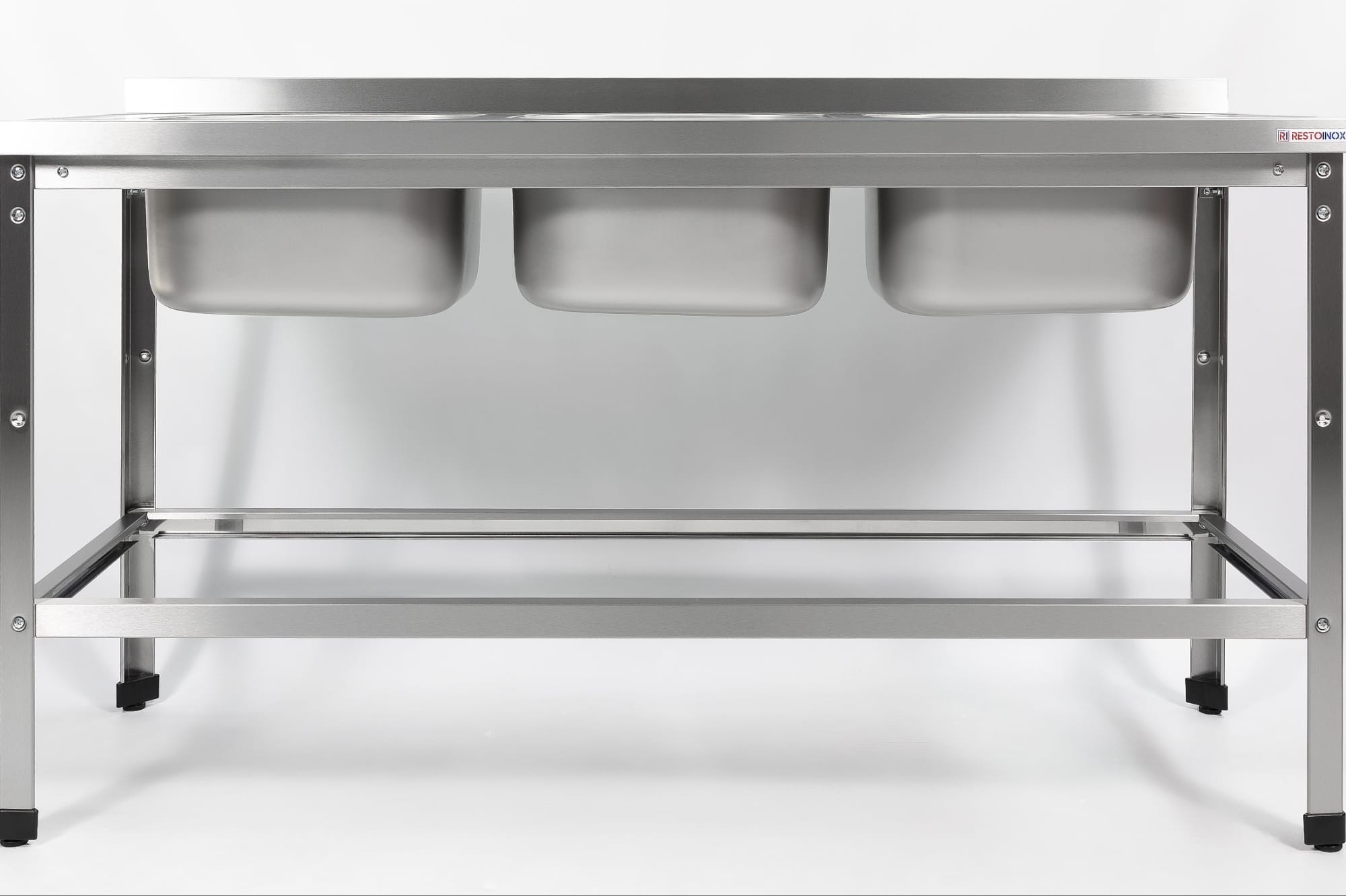 Ванна моечная цельнотянутая RESTOINOX ВМЦ-3/18/7-БО-ЭН