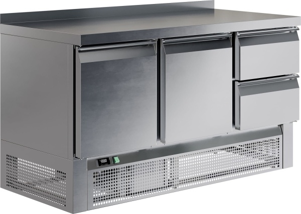 Стол морозильный RESTOINOX SHN-112SNE-B (нижн. расп. агр. 2 дв.+2 ящ.)