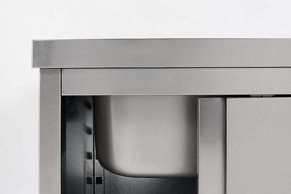 Стол производственный купе RESTOINOX СПЗК1М-17/6-БЛ с моечной ванной