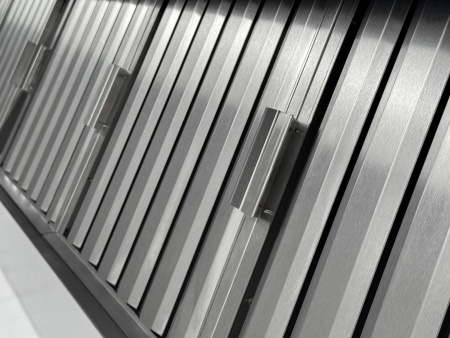 Зонт вытяжной центральный с подсветкой RESTOINOX ЗВЦУП-23/12