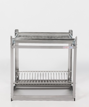 Полка навесная RESTOINOX ПНТС-1/1-600-ЭН для сушки посуды