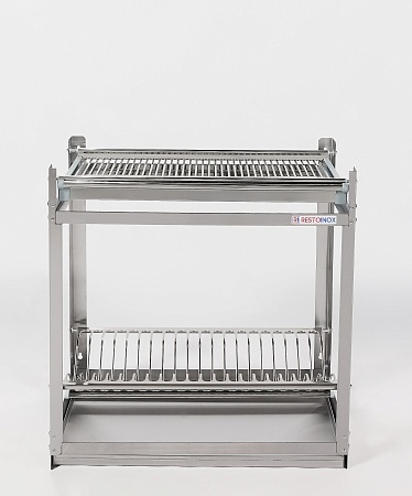 Полка навесная RESTOINOX ПНТС-1/1-600-ЭН для сушки посуды