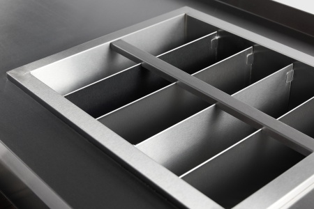 Барная станция RESTOINOX БСЗ1-15/7-05 с ящиками и вертушкой