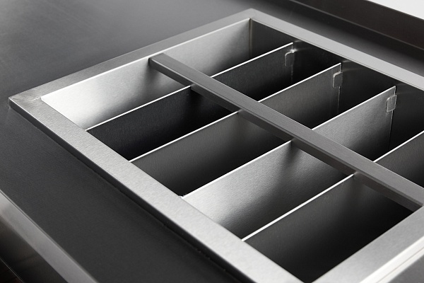 Барная станция RESTOINOX БСЗ1-15/7-05 с ящиками и вертушкой