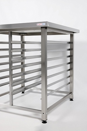 Подставка RESTOINOX ППКР-2-90/90/90 под пароконвектомат универсальная