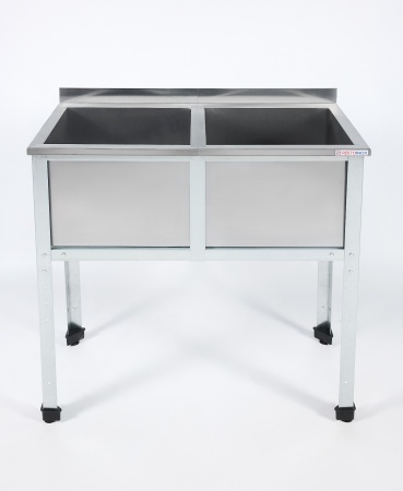 Ванна моечная двухсекционная RESTOINOX ВМС-2/7-Б-ЭК