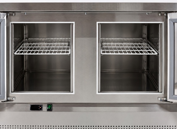 Стол холодильный RESTOINOX SHS-112GNE-B (2 дв.+2 ящ.)