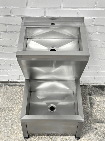 Ванна моечная моповая RESTOINOX ВММРС-2/5/6 с рукомойником