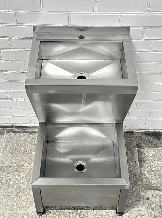 Ванна моечная моповая RESTOINOX ВММРС-2/5/6 с рукомойником