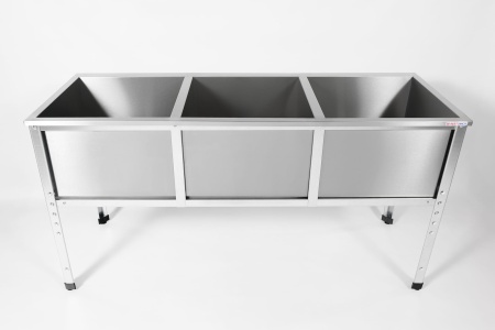 Ванна моечная трехсекционная RESTOINOX ВМС-3/6-ЭЦ