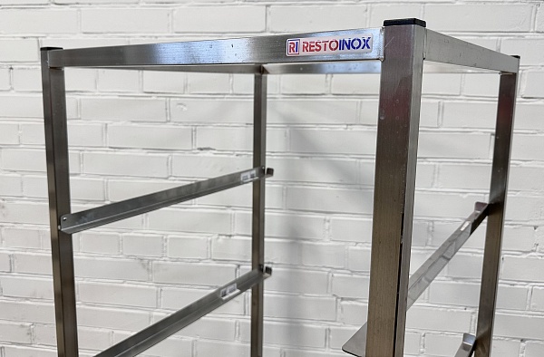 Тележка шпилька RESTOINOX ТШСПК-6 для посудомоечных кассет 50х50