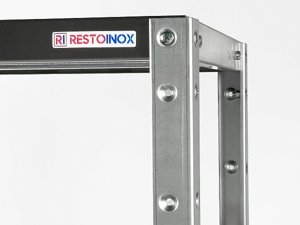 Стеллаж производственный перфорированный RESTOINOX СТПП-8/7-ЭЦ