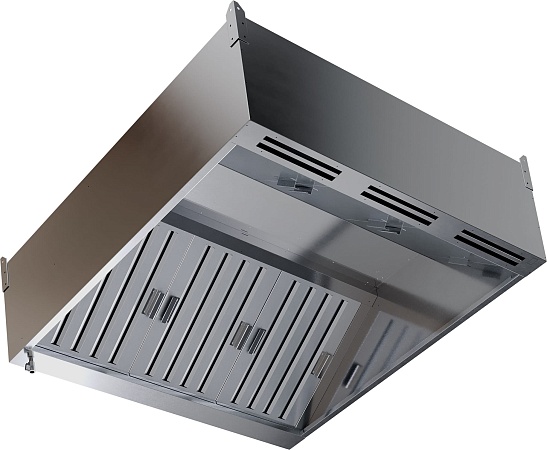 Зонт приточно-вытяжной пристенный RESTOINOX ЗПВПК-14/09