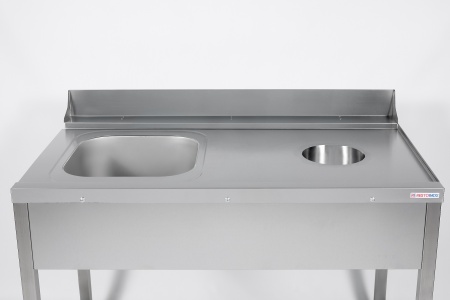 Стол входной для посудомоечной машины RESTOINOX ВМЦРО/1-12/7,4-Б