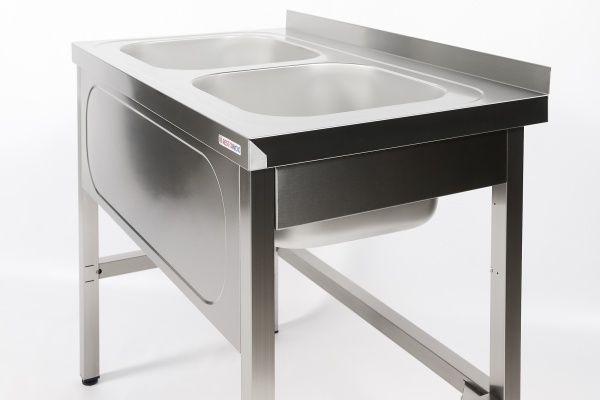 Ванна моечная цельнотянутая RESTOINOX ВМЦ-2/12/6-Б