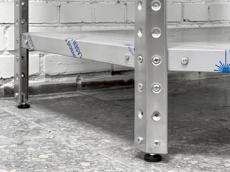 Стеллаж производственный угловой RESTOINOX СТПУ-6/7-ЭН
