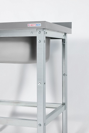 Ванна моечная цельнотянутая RESTOINOX ВМЦ-1/7/6-БО-ЭЦ