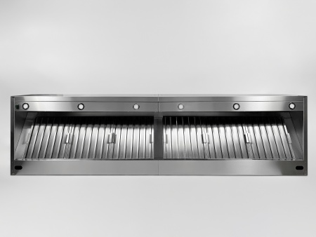 Зонт вытяжной пристенный с подсветкой RESTOINOX ЗВПКП-11/14