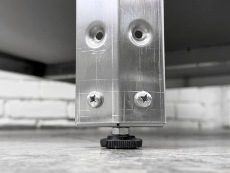 Стеллаж производственный угловой RESTOINOX СТПУ-6/6-ЭН
