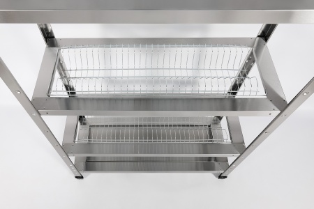 Стеллаж для сушки тарелок RESTOINOX СТПТ-8/4-ЭН